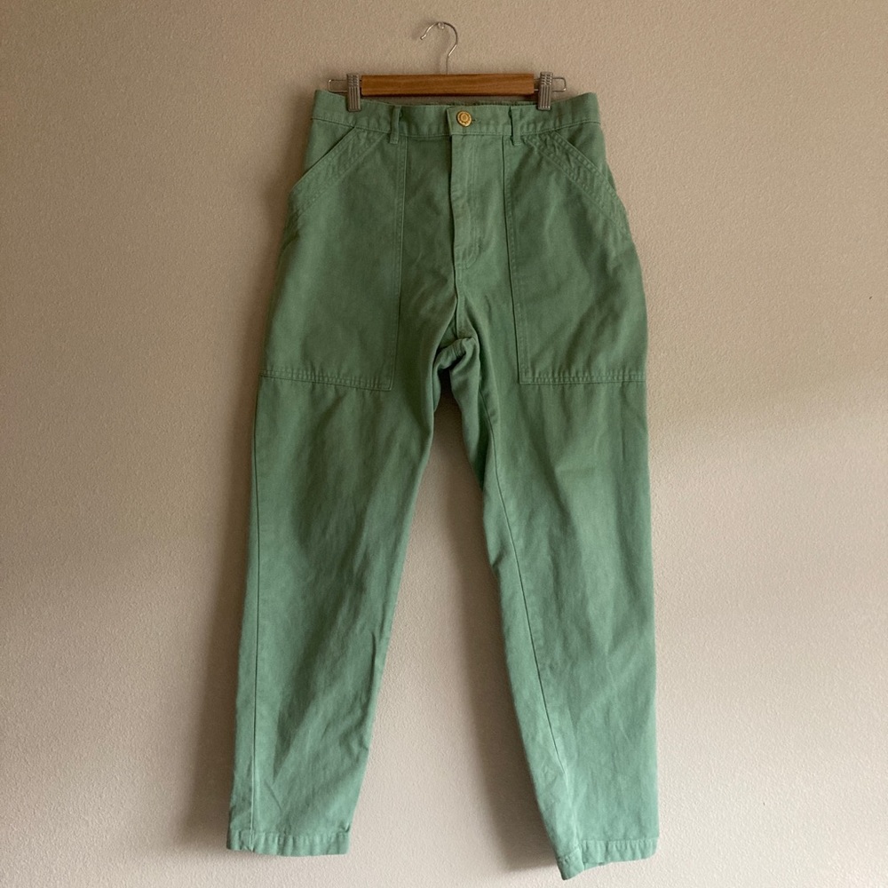 Seafoam Pencil Pants
